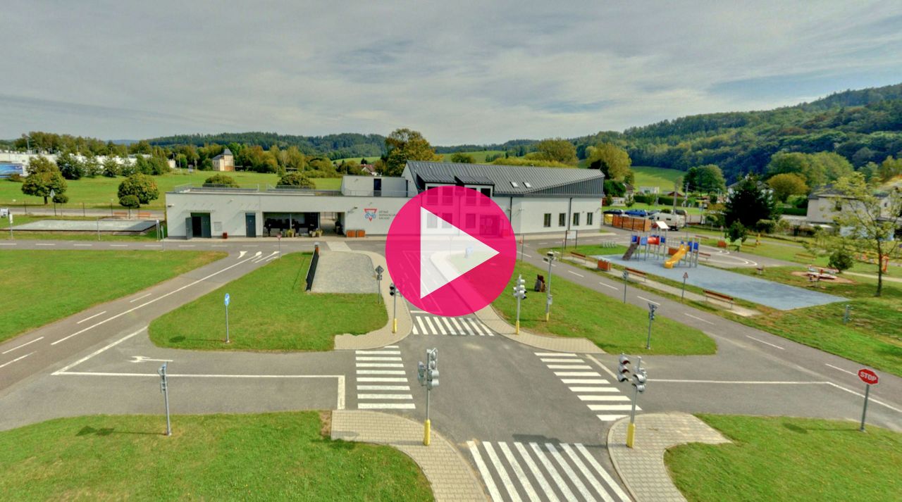 Dětské dopravní hřiště Náchod - virtuální prohlídka